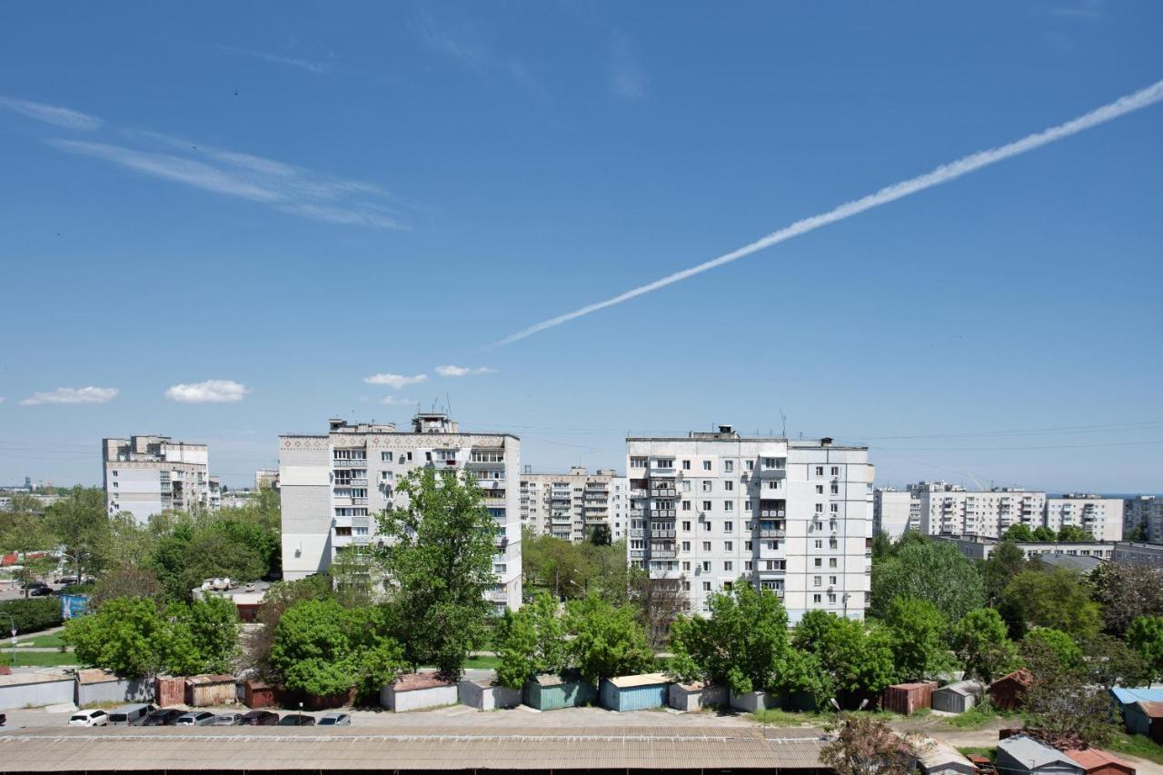 Дворівнева Квартира Для 5 Гостей 65А Chernomorsk Exterior foto